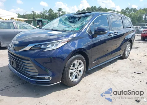 2021 Toyota Sienna Limited from USA, damaged, VIN 5TDZSKFC9MS002766